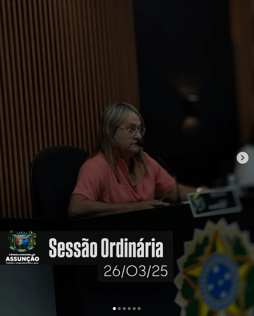 3ª Sessão Ordinária da Câmara de Assunção será realizada em 26 de março com pauta definida