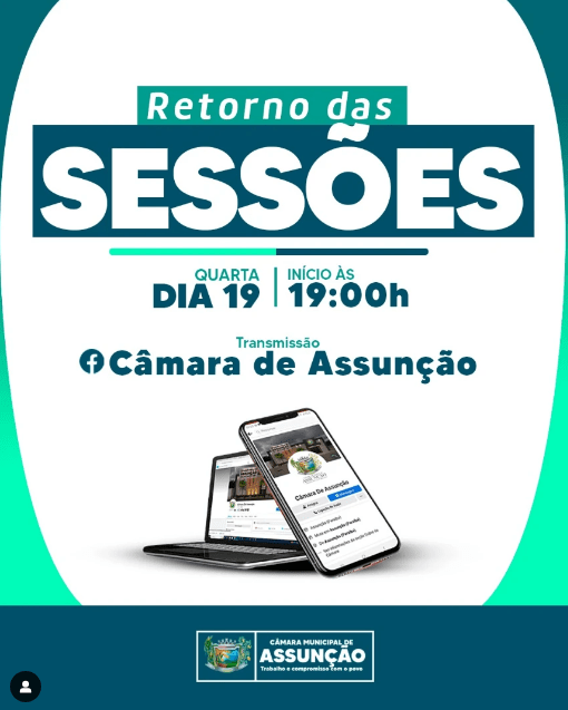 Câmara Municipal de Assunção-PB dá início aos trabalhos legislativos de 2025 no dia 19 de fevereiro
