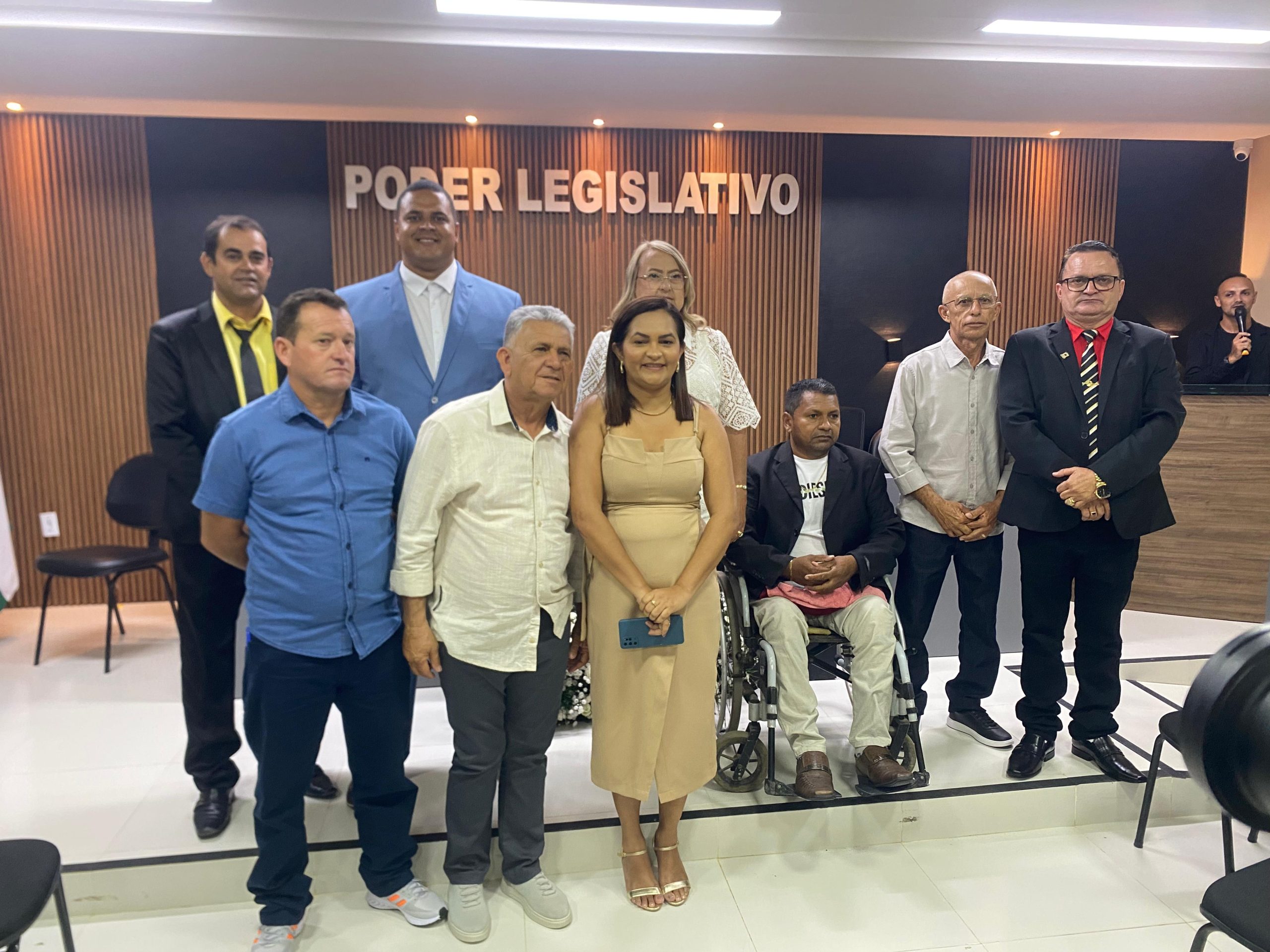 CERIMÔNIA DE POSSE REALIZADA NO DIA 01 DE JANEIRO DE 2025