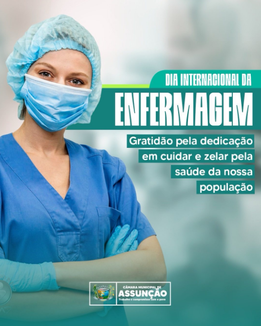 Dia Internacional da Enfermagem: Câmara de Assunção rende homenagens aos profissionais da área