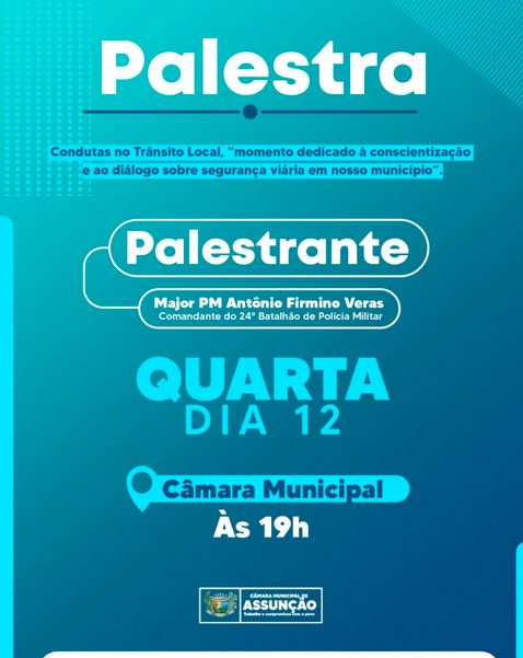 Palestra sobre Condutas no Trânsito Local